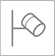 vertical spotlight icon