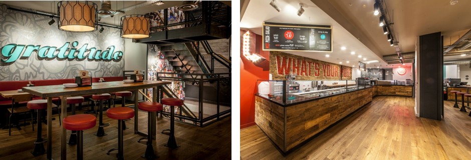 MOD Pizza, Leicester Square, London, UK