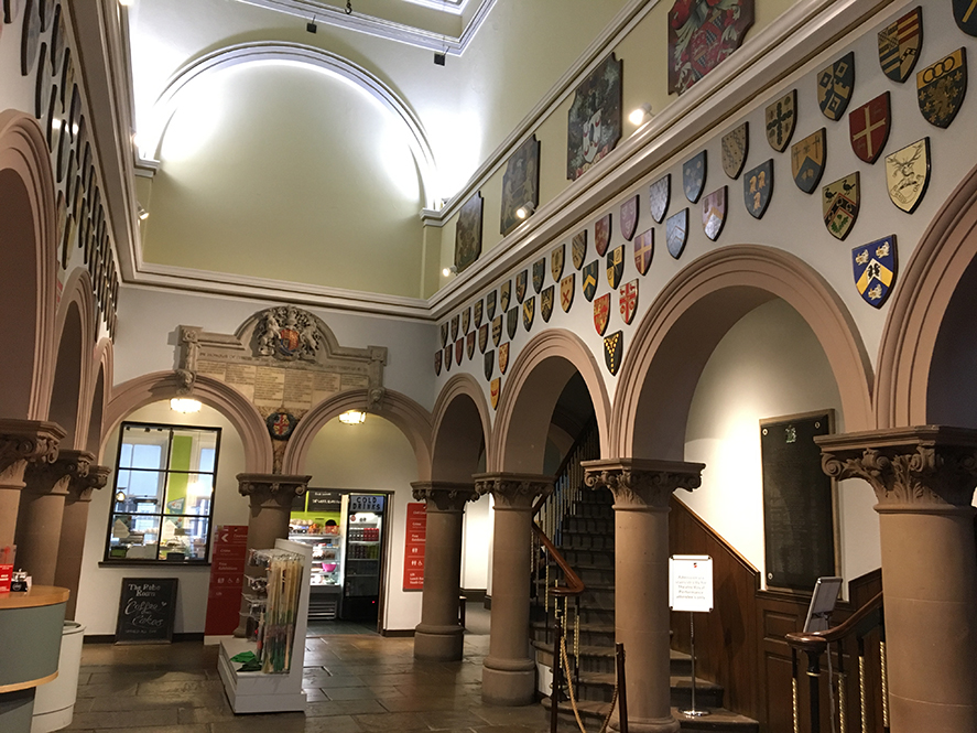 National Justice Museum's Shire Hall entrance, Nottingham, UK