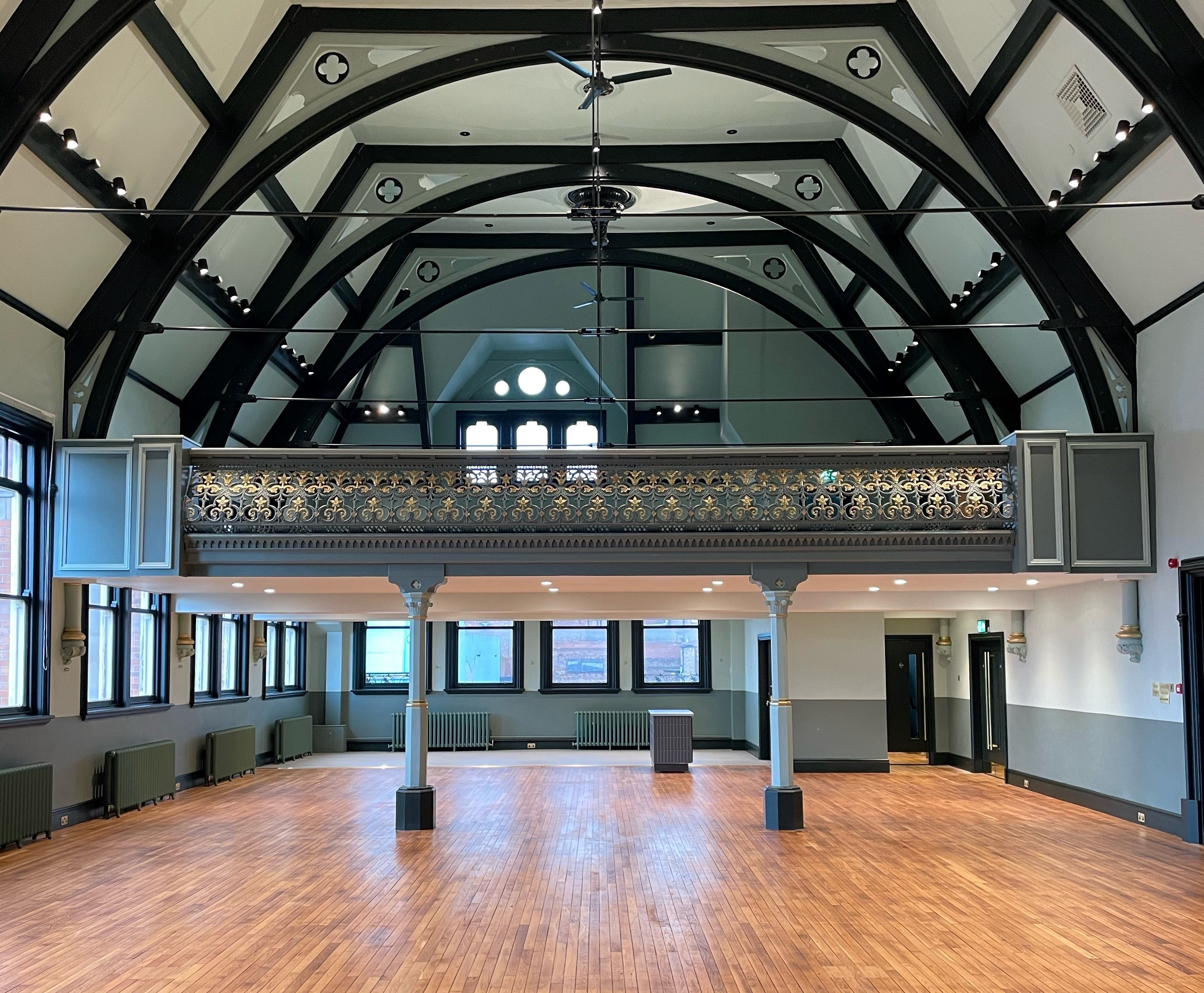 Stretford Public Hall, after the renovation 