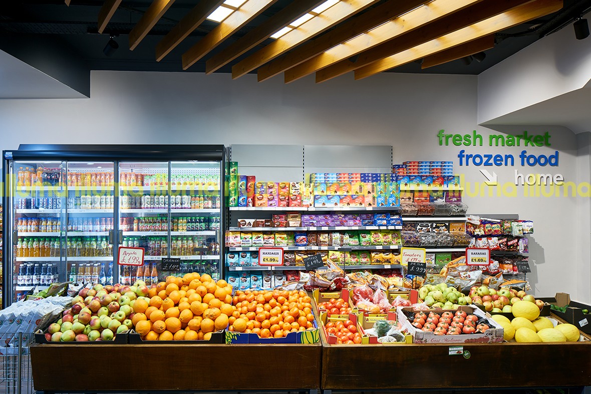 Polmar Supermarket, London, UK