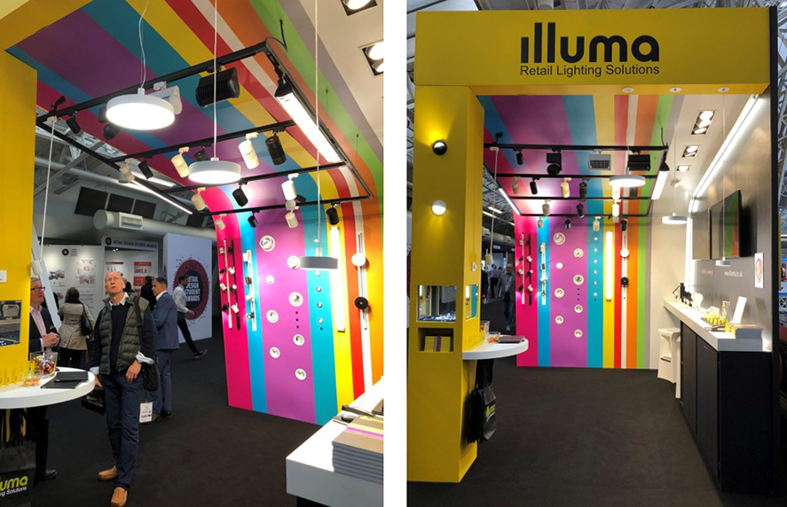 Illuma Lighting's 2018 Retail Design Expo Stand