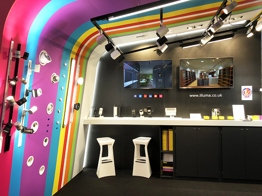 Illuma Lighting's 2018 Retail Design Expo Stand