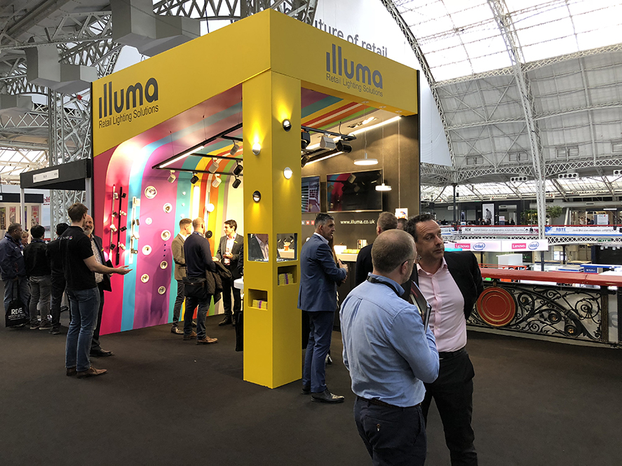 Illuma Lighting's 2018 Retail Design Expo Stand